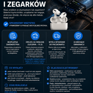 Zwrot przesyłki / obsługa zlecenia serwisowego
